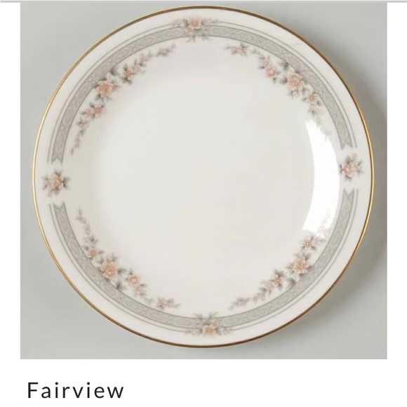 Noritake Fine China Fairview 7263 Bread/Butter dessert Plate 6.5” single plate - Picture 5 of 6